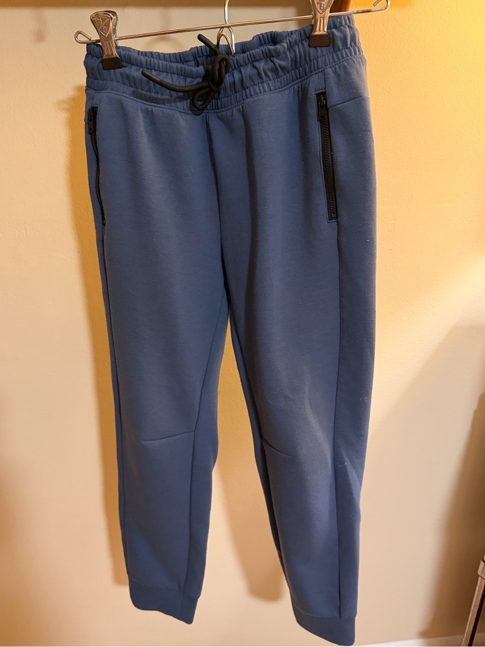 Kids Slate Blue Drawstring Joggers